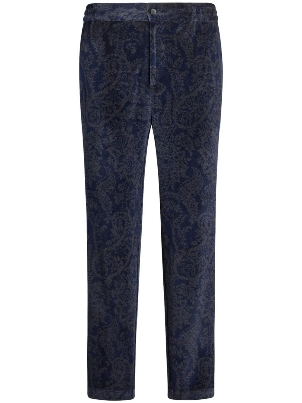 ETRO Paisley Jacquard Slim Cut Trousers Size 28